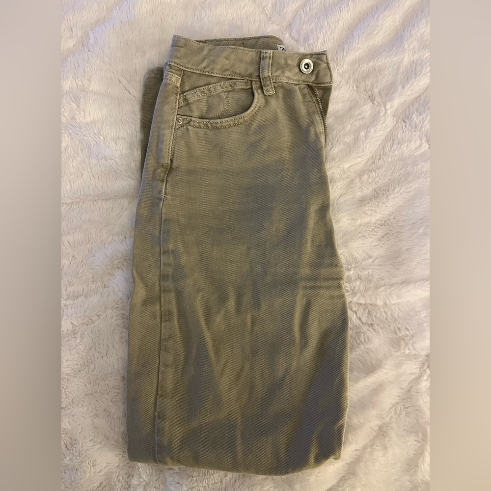 Zara straight jeans